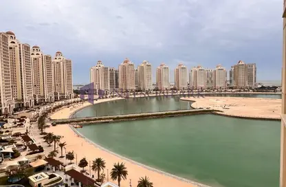Apartment - 1 Bedroom - 2 Bathrooms for rent in Viva West - Viva Bahriyah - The Pearl Island - Doha