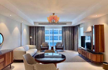 Apartment - 1 Bedroom - 1 Bathroom for rent in Lusail Marina Heights - Marina District - Lusail