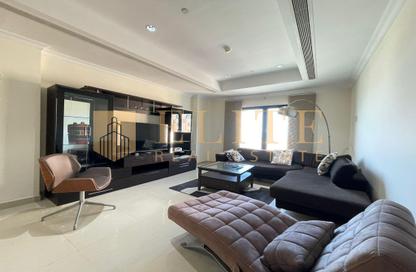 Apartment - 1 Bedroom - 2 Bathrooms for rent in East Porto Drive - Porto Arabia - The Pearl Island - Doha