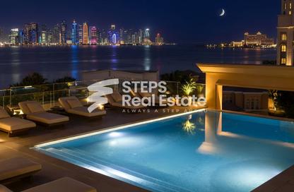 Apartment - 2 Bedrooms - 3 Bathrooms for sale in East Porto Drive - Porto Arabia - The Pearl Island - Doha
