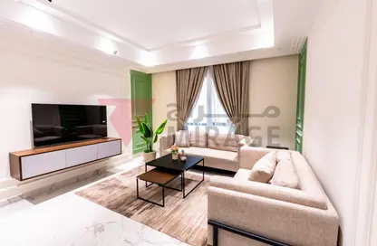 Hotel Apartments - 2 Bedrooms - 2 Bathrooms for rent in Al Sadd Road - Al Sadd - Doha