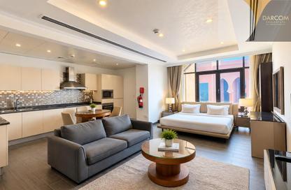 Apartment - Studio - 1 for rent in East Porto Drive - Porto Arabia - The Pearl Island - Doha