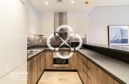 Apartment - 1 Bedroom - 2 Bathrooms for rent in Lusail Marina Heights - Marina District - Lusail Apartment - 1 Bedroom - 2 Bathrooms for rent in Lusail Marina Heights - Marina District - Lusail