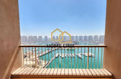 Apartment - 2 - 3 for rent in Tower 5 - Porto Arabia - The Pearl Island - Doha