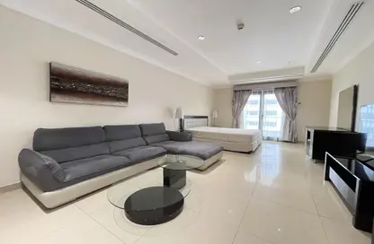 Apartment - Studio - 1 Bathroom for rent in East Porto Drive - Porto Arabia - The Pearl Island - Doha
