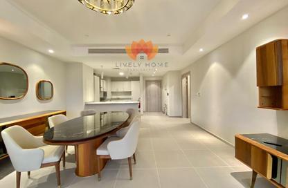 Apartment - 2 Bedrooms - 2 Bathrooms for rent in Lusail Marina Heights - Marina District - Lusail