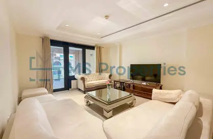 Apartment - 1 Bedroom - 2 Bathrooms for rent in West Porto Drive - Porto Arabia - The Pearl Island - Doha