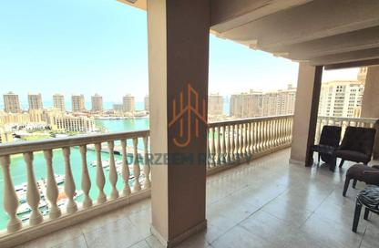 Apartment - 4 Bedrooms - 4 Bathrooms for rent in East Porto Drive - Porto Arabia - The Pearl Island - Doha Apartment - 4 Bedrooms - 4 Bathrooms for rent in East Porto Drive - Porto Arabia - The Pearl Island - Doha