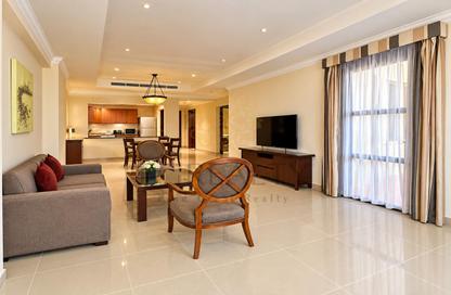 Hotel Apartments - 1 - 2 for rent in West Porto Drive - Porto Arabia - The Pearl Island - Doha