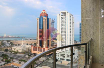 Apartment - 2 Bedrooms - 2 Bathrooms for rent in Lusail Residence - Marina District - Lusail