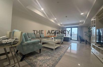 Apartment - Studio - 1 Bathroom for sale in Tower 21 - Porto Arabia - The Pearl Island - Doha