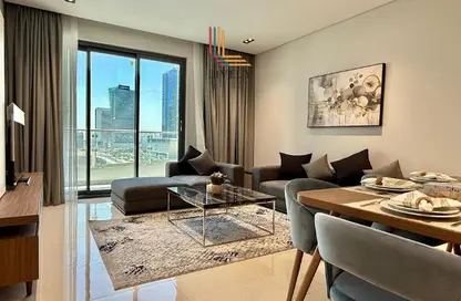 Apartment - 1 Bedroom - 2 Bathrooms for rent in Marina Tower 23 - Marina District - Lusail Apartment - 1 Bedroom - 2 Bathrooms for rent in Marina Tower 23 - Marina District - Lusail