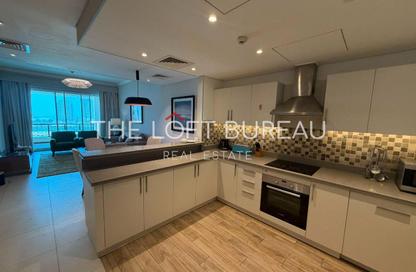 Apartment - 2 Bedrooms - 4 Bathrooms for rent in Viva Central - Viva Bahriyah - The Pearl Island - Doha