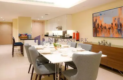 Apartment - 2 Bedrooms - 4 Bathrooms for rent in Abraj Bay - Abraj Quartiers - The Pearl Island - Doha