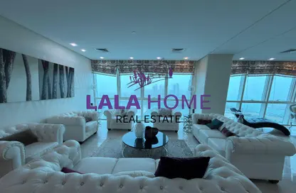 Apartment - 3 Bedrooms - 4 Bathrooms for rent in Bilal Pearl Suites - Viva Bahriyah - The Pearl Island - Doha