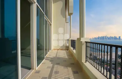 Penthouse - 4 Bedrooms - 5 Bathrooms for rent in Tower 2 - Viva Bahriyah - The Pearl Island - Doha