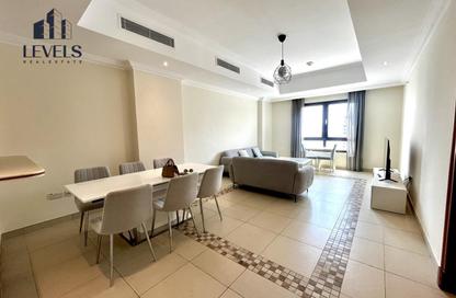 Apartment - 1 Bedroom - 2 Bathrooms for rent in West Porto Drive - Porto Arabia - The Pearl Island - Doha