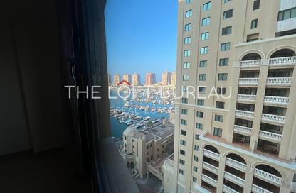 Apartment - 1 Bedroom - 2 Bathrooms for rent in West Porto Drive - Porto Arabia - The Pearl Island - Doha