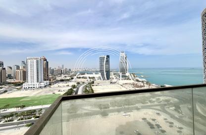 Apartment - 2 Bedrooms - 4 Bathrooms for rent in Lusail Marina Heights - Marina District - Lusail