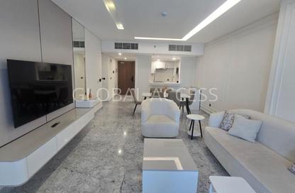 Apartment - 2 Bedrooms - 4 Bathrooms for rent in Lusail Marina Heights - Marina District - Lusail