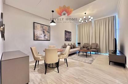 Apartment - 1 - 2 for rent in Lusail Marina Heights - Marina District - Lusail