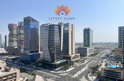 Apartment - 1 - 2 for rent in Lusail Marina Heights - Marina District - Lusail