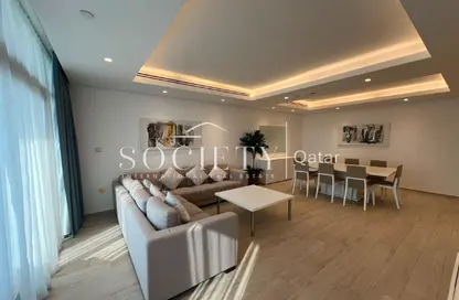 Apartment - 2 Bedrooms - 3 Bathrooms for rent in Al Kharaej 9 - Lusail