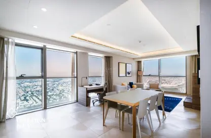 شقق فندقية - 2 غرف نوم - 3 حمامات للايجار في شارع الشط - الخليج الغربي - الدوحة