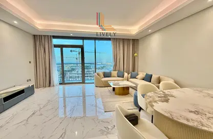 Apartment - 2 Bedrooms - 3 Bathrooms for rent in Lusail Residence - Marina District - Lusail