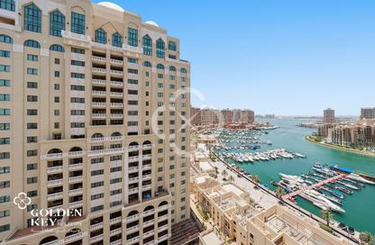 Apartment - 1 - 2 for rent in West Porto Drive - Porto Arabia - The Pearl Island - Doha