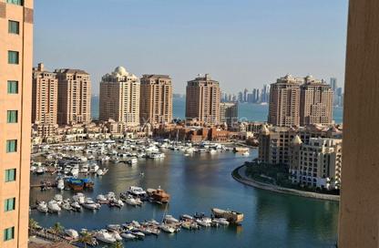 Apartment - 1 Bedroom - 2 Bathrooms for rent in Porto Arabia Townhouses - Porto Arabia - The Pearl Island - Doha