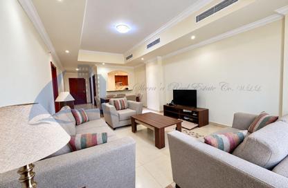 Apartment - 1 - 2 for rent in Jumanah Tower 29 - Porto Arabia - The Pearl Island - Doha