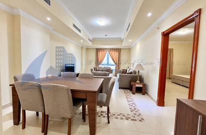Apartment - 1 - 2 for rent in Jumanah Tower 29 - Porto Arabia - The Pearl Island - Doha