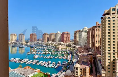Apartment - 1 Bedroom - 2 Bathrooms for rent in Jumanah Tower 29 - Porto Arabia - The Pearl Island - Doha Apartment - 1 Bedroom - 2 Bathrooms for rent in Jumanah Tower 29 - Porto Arabia - The Pearl Island - Doha