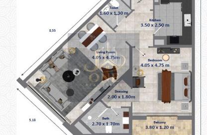 Apartment - 1 - 2 for sale in Barwa Hills - Lusail Apartment - 1 - 2 for sale in Barwa Hills - Lusail