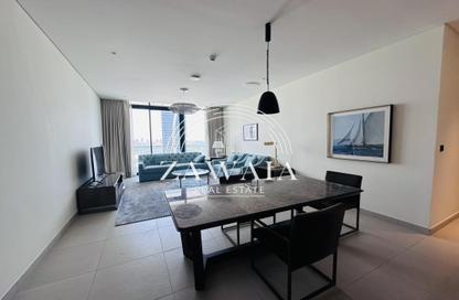 Apartment - 2 Bedrooms - 4 Bathrooms for rent in Lusail Marina Heights - Marina District - Lusail
