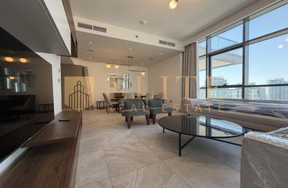 Apartment - 2 Bedrooms - 4 Bathrooms for rent in Lusail Marina Heights - Marina District - Lusail