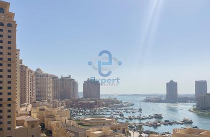 Apartment - 2 Bedrooms - 2 Bathrooms for rent in East Porto Drive - Porto Arabia - The Pearl Island - Doha