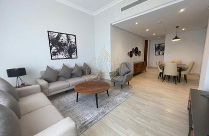 Apartment - 1 Bedroom - 2 Bathrooms for rent in Lusail Marina Heights - Marina District - Lusail Apartment - 1 Bedroom - 2 Bathrooms for rent in Lusail Marina Heights - Marina District - Lusail