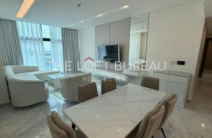 شقة - 2 غرف نوم - 3 حمامات للايجار في لوسيل ريسيدينس - منطقة المارينا - الوسيل