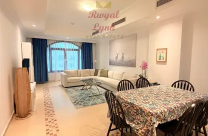 شقة - غرفة نوم - 2 حمامات للايجار في طريق بورتو الشرقي - بورتو أرابيا - جزيرة اللؤلؤة - الدوحة