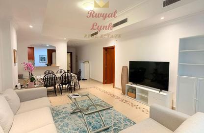 Apartment - 1 Bedroom - 2 Bathrooms for rent in East Porto Drive - Porto Arabia - The Pearl Island - Doha