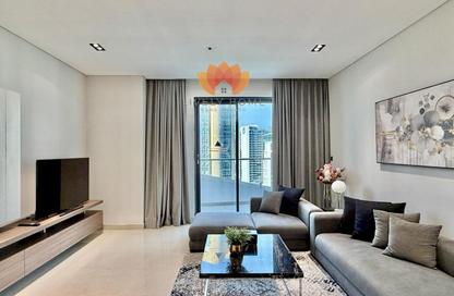 Apartment - 2 Bedrooms - 3 Bathrooms for rent in Lusail Marina Heights - Marina District - Lusail