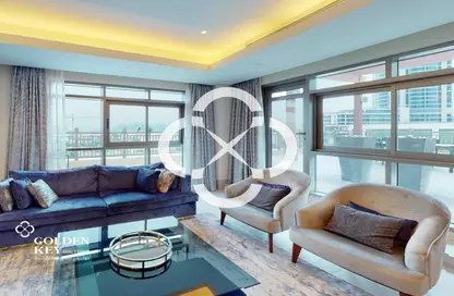 تاون هاوس - 3 غرف نوم - 5 حمامات للايجار في ابراج باي - منطقة الأبراج - جزيرة اللؤلؤة - الدوحة