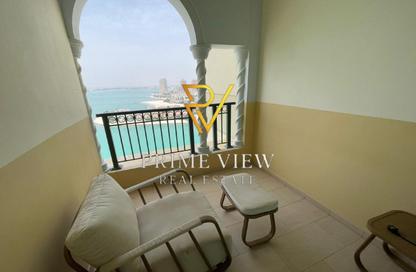 Apartment - Studio - 1 Bathroom for rent in Viva West - Viva Bahriyah - The Pearl Island - Doha