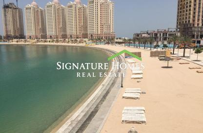 Townhouse - Studio - 1 Bathroom for rent in Viva West - Viva Bahriyah - The Pearl Island - Doha