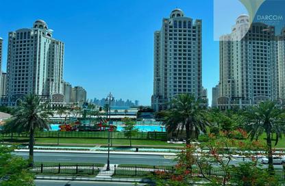 Apartment - 1 Bedroom - 2 Bathrooms for rent in Giardino Apartments - The Pearl Island - Doha
