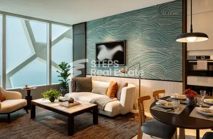 Apartment - 1 Bedroom - 2 Bathrooms for rent in Rosewood Residences - Marina District - Lusail