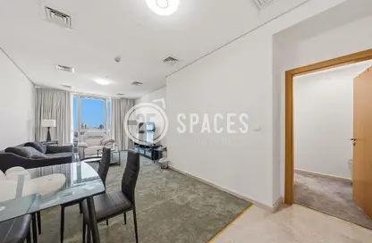Apartment - 1 Bedroom - 2 Bathrooms for rent in Zig Zag Tower B - Zig Zag Towers - West Bay - Doha Apartment - 1 Bedroom - 2 Bathrooms for rent in Zig Zag Tower B - Zig Zag Towers - West Bay - Doha