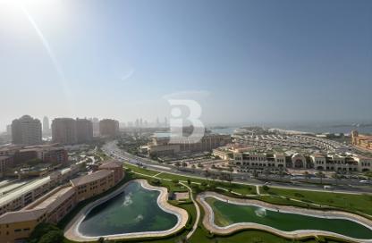 Apartment - 1 Bedroom - 2 Bathrooms for rent in Al Mutahidah Tower - Viva Bahriyah - The Pearl Island - Doha